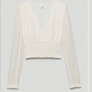 ARITZIA: Wilfred Wistful Blouse (BRAND NEW)